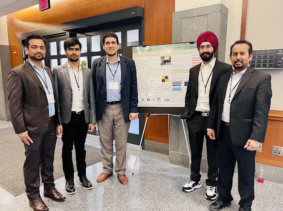Dr. Fathi Amsaad and Graduate Students Showcase Research at 2023 Microelectronics Workforce Strategy Forum